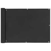 Balcony Screen Oxford Fabric Anthracite