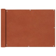 Balcony Screen Oxford Fabric, Terracotta