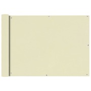 Balcony Screen Oxford Fabric - Cream