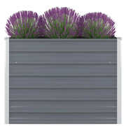 Raised Garden Bed - Galvanised Steel Grey