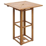 Bistro Table 75x75x110 cm Solid Acacia Wood