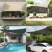Sunshade Sail HDPE Square  Anthracite