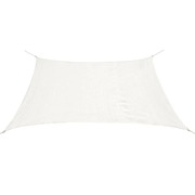 Sunshade Sail HDPE Rectangular 4x6 m White