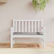 Garden Bench Cushion Grey 120x50x3 cm