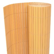 Double-Sided Garden Fence Yellow