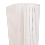 Double-Sided Garden Fence  White