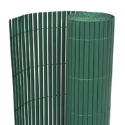 Double-Sided Garden Fence PVC  Green