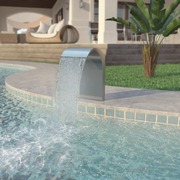 Pool Fountain Stainless Steel, Silver