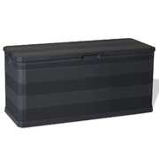 Garden Storage Box Black