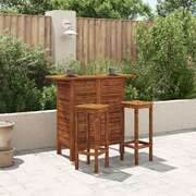 Bar Table Solid Acacia Wood