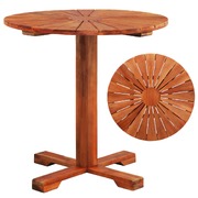 Bistro Table, Solid Acacia Wood