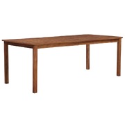 Garden Table Solid Acacia Wood, Brown