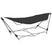 Hammock with Foldable Stand Black