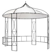 Gazebo White Round