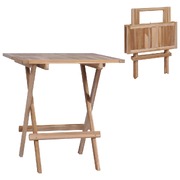 Folding Bistro Table  Solid Teak Wood