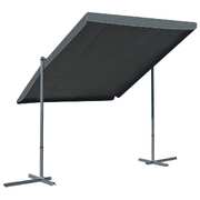 Gazebo with Tiltable Retractable Roof  Anthracite