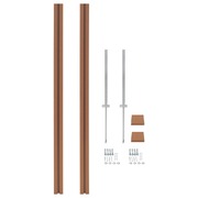 Fence Posts 2 pcs WPC 185 cm