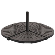 Umbrella Weight Plate Black Fan-shaped 14 kg