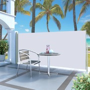 Retractable Side Awning  Cream