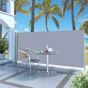 Retractable Side Awning - Grey