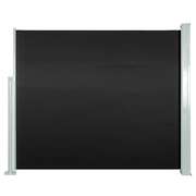 Retractable Side Awning - Black