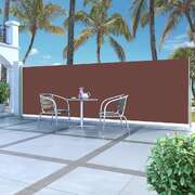 Retractable Side Awning  /Brown