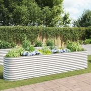Garden Planter  Galvanised Steel 