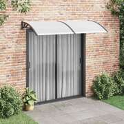 Door Canopy White Plastic
