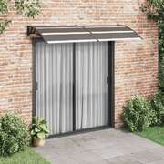Door Canopy Black Plastic