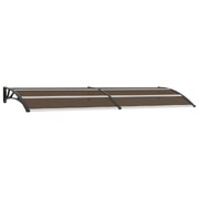 Door Canopy Black  Plastic