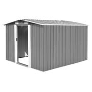 Garden Shed  Metal - Grey