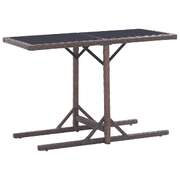 Garden Table Brown 