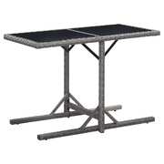 Garden Table Anthracite  Glass