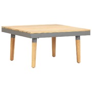 Garden Coffee Table 60x60x31.5 cm Solid Acacia Wood