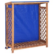 Firewood Storage Shed  Solid Acacia Wood