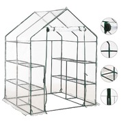 Greenhouse with 8 Shelves