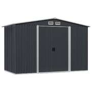 Garden Storage Shed Anthracite Steel