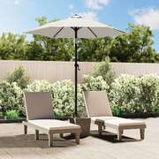 Parasol Sand White Aluminium