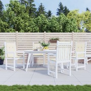 Garden Chair Cushions 4 pcs Cream 