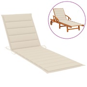 Sunlounger Cushion Cream