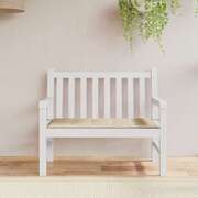 Garden Bench Cushion Beige 120x50x3 cm
