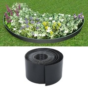 Garden Edging Grey 10 m 15 cm PE