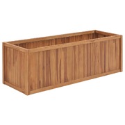 Garden Raised Bed 150x50x50 cm Solid Teak Wood