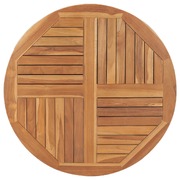 Table Top Solid Teak Wood Round 2.5 cm 90 cm