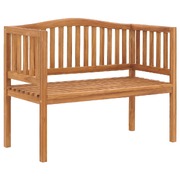 Garden Bench 120 cm Solid Teak Wood