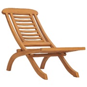 Folding Garden Chairs Solid Teak Wood