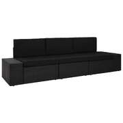 Minimalist Sectional Sofa 3 Seater Poly Garden Gathering Essentials 