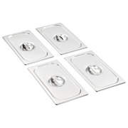 Pan Lids 4 pcs Stainless Steel