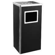 Ashtray Dustbin Hotel 45 L Steel Black