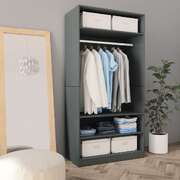 Wardrobe Grey Chipboard